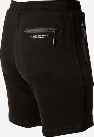 Regular Pantaloni de la ARMANI EXCHANGE pe negru