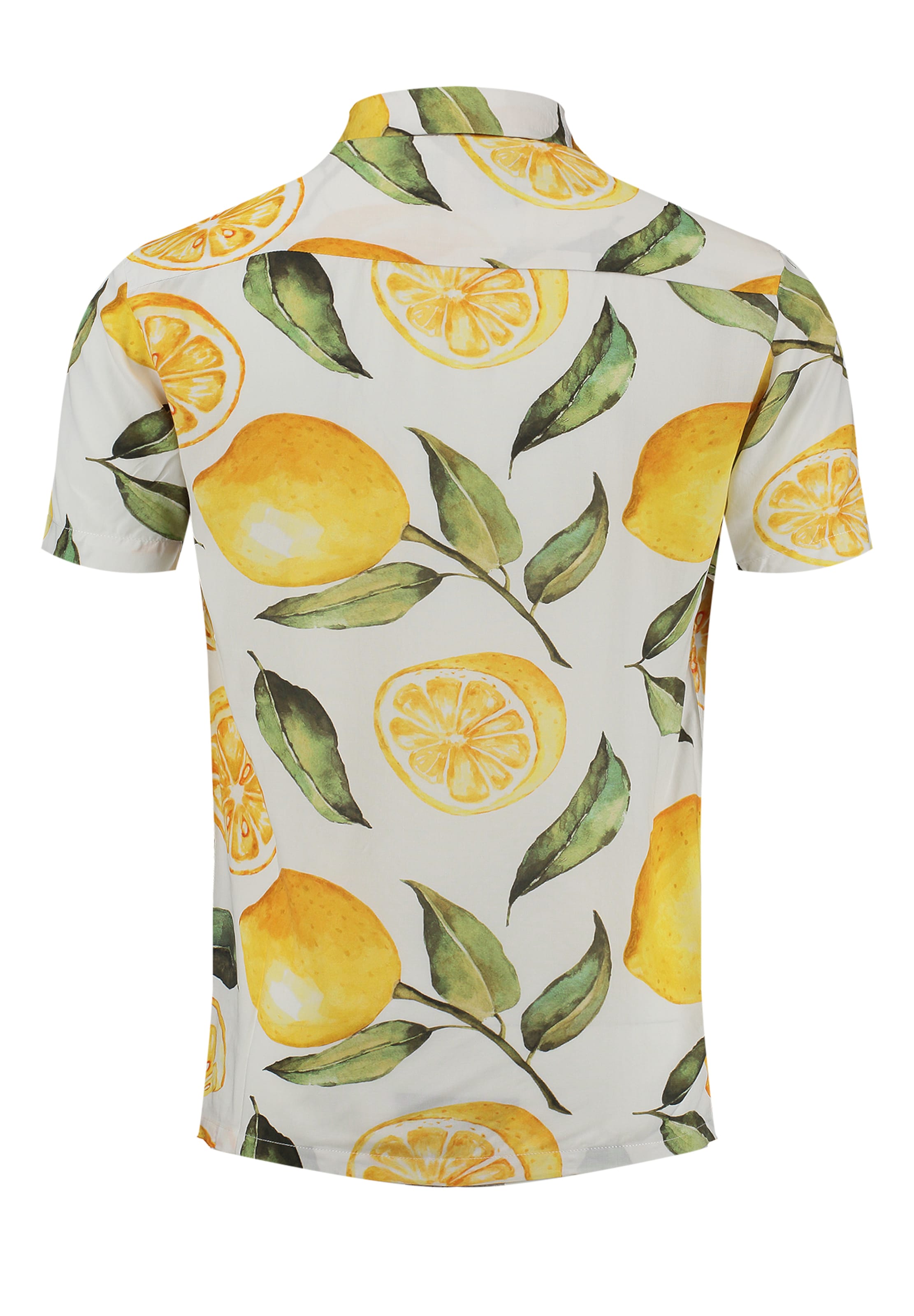 Regular fit Cămașă 'Citron' de la Key Largo pe alb