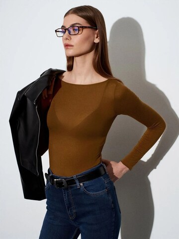 Camicia da donna di Dilvin in marrone