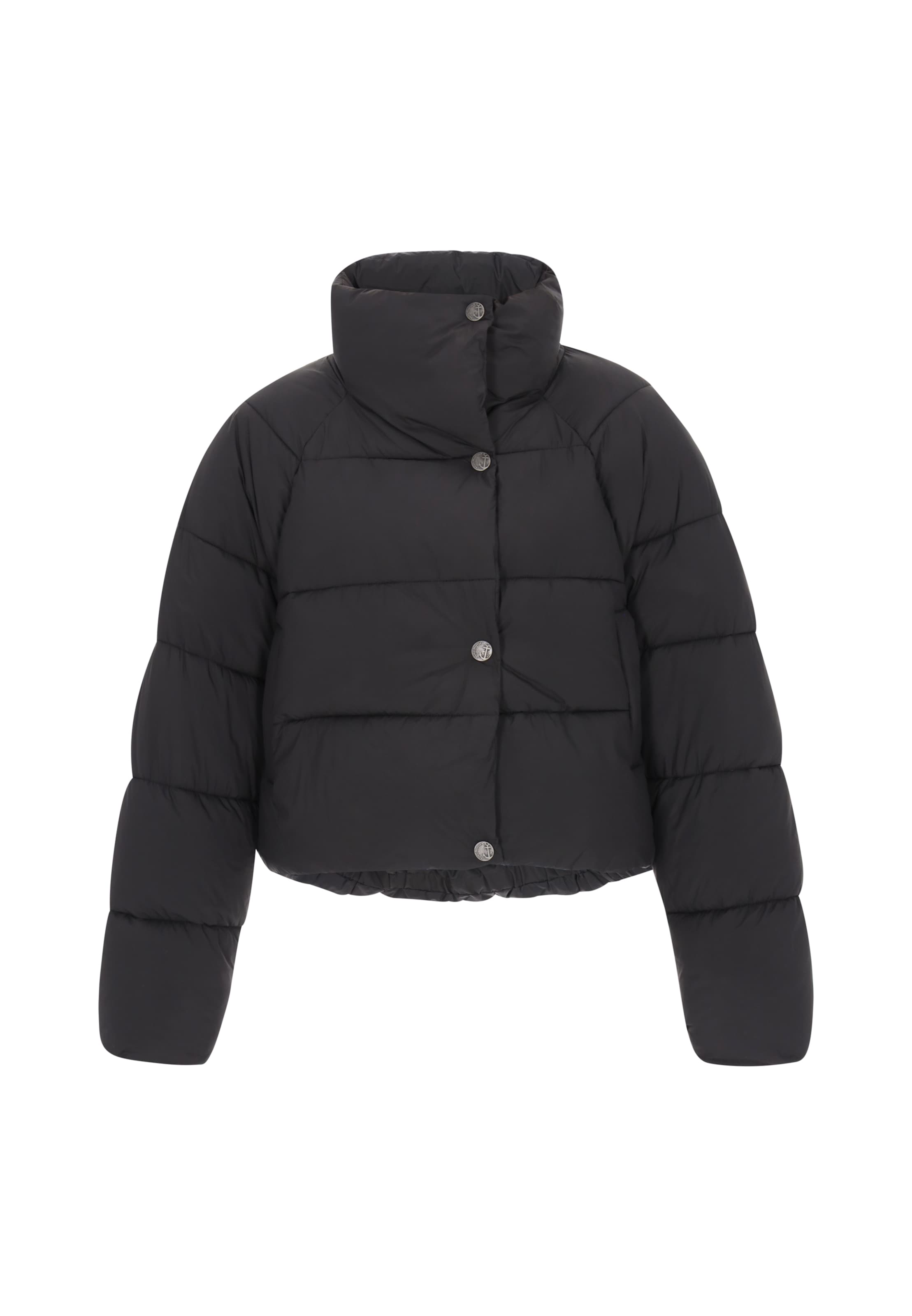 DreiMaster Maritim Зимно яке в черно: отпред