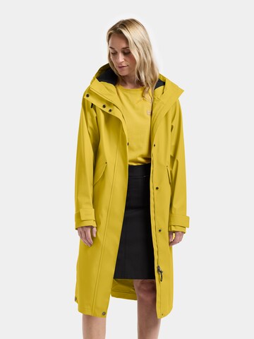 Didriksons Raincoat 'Melinda' in Yellow: front