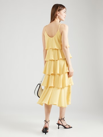VILA Φόρεμα κοκτέιλ 'AMALITA' σε κίτρινο