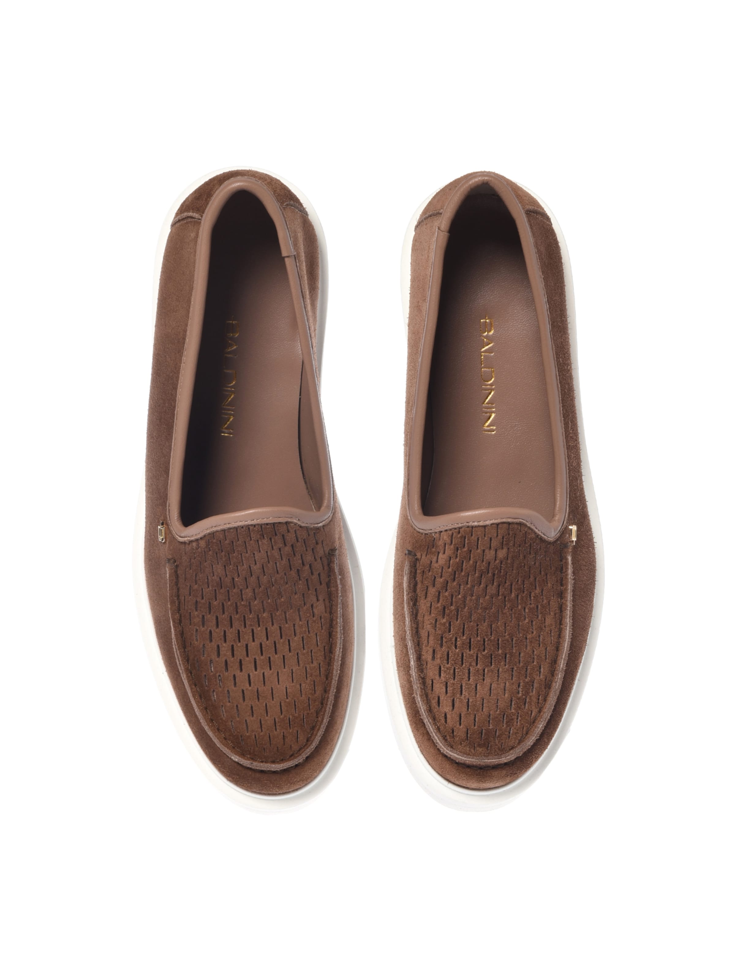 BALDININI Slip-on in Bruin