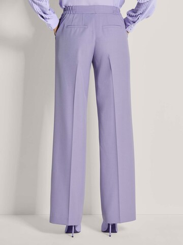 Loosefit Pantalon à plis MADELEINE en violet