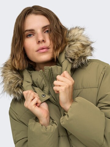 ONLY Winter jacket 'ONLJuta' in Green