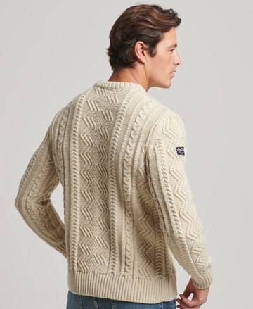 Superdry Pullover in Beige