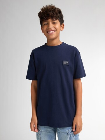 T-Shirt 'Narrows' Petrol Industries en bleu : devant