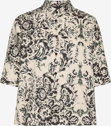 Chemisier 'ELENA MIRÓ BLUSA BLUSA' Elena Mirò en blanc : devant