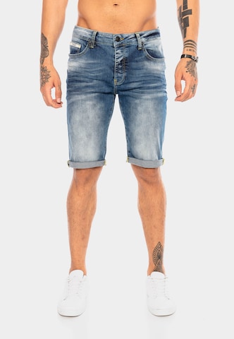 Redbridge Regular Jeans-Shorts 'Lexington' in Blau: predná strana