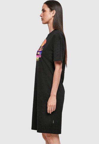 Merchcode Kleid 'Summer Vibes Sunset' in Schwarz