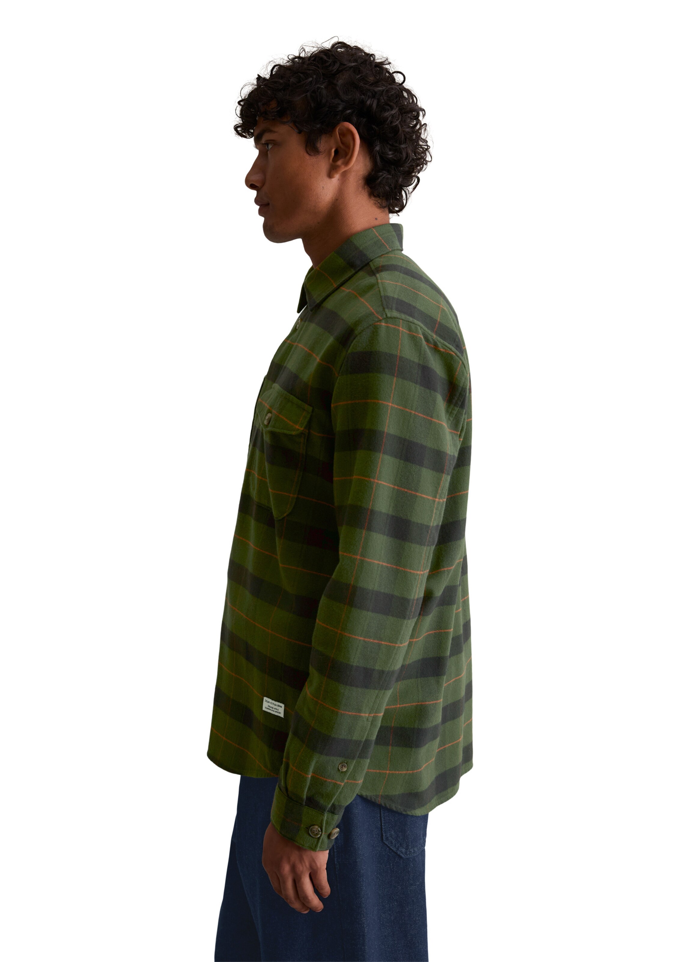 Marc O'Polo DENIM Regular fit Button Up Shirt in Green