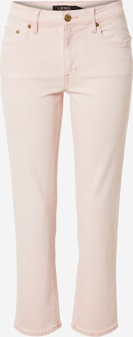 Lauren Ralph Lauren Jeans in Roze: voorkant