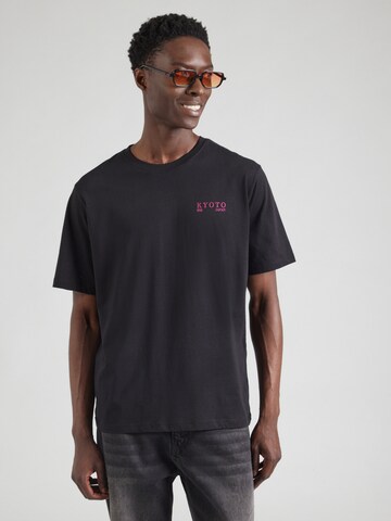 JACK & JONES T-Shirt 'JORBRADLEY KYOTO' in Schwarz