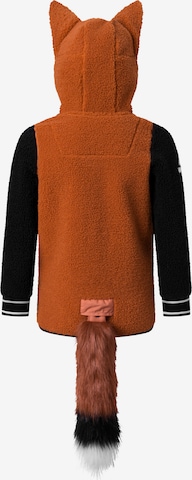 WeeDo Fleece Jacket 'FOXDO Fuchs' in Brown