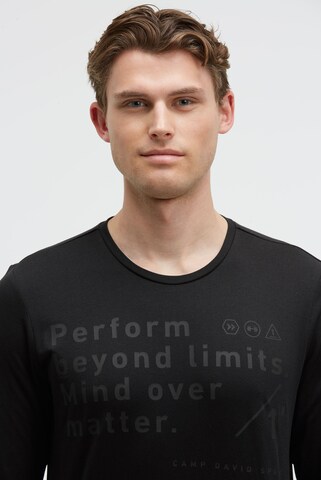 CAMP DAVID Shirt in Black