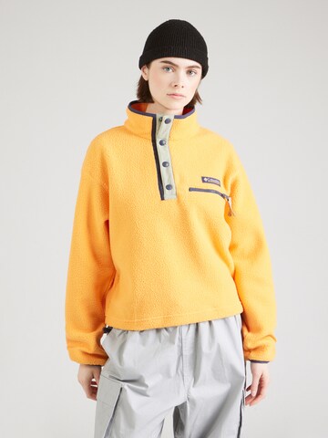 Pull-over de sport 'Helvetia II' COLUMBIA en orange : devant