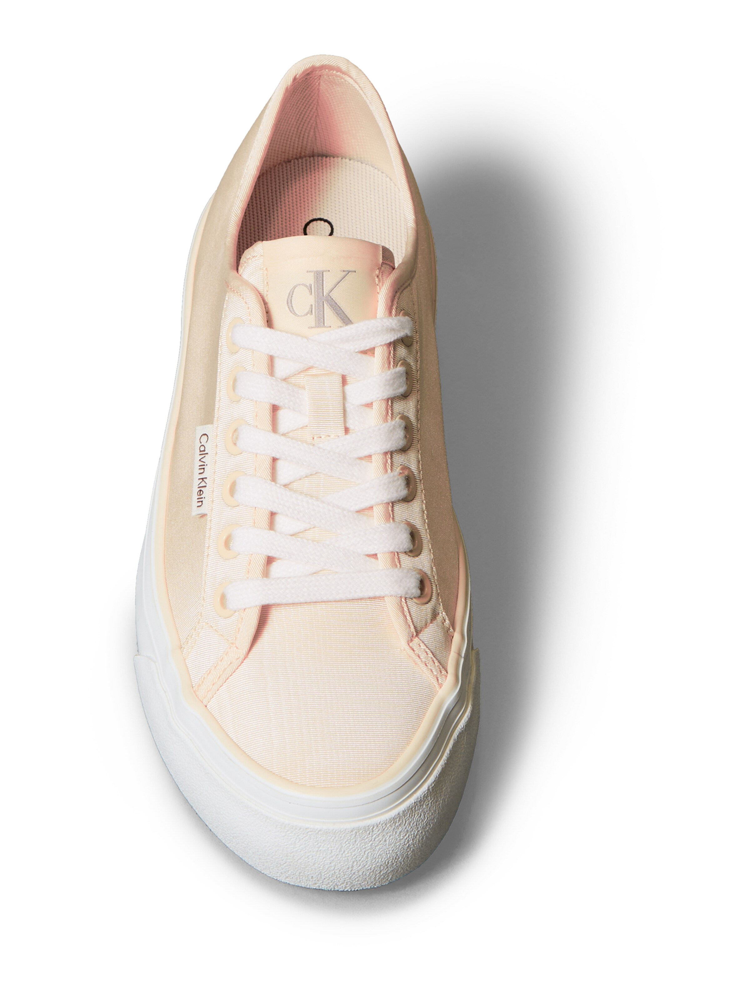 Baskets basses Calvin Klein en jaune