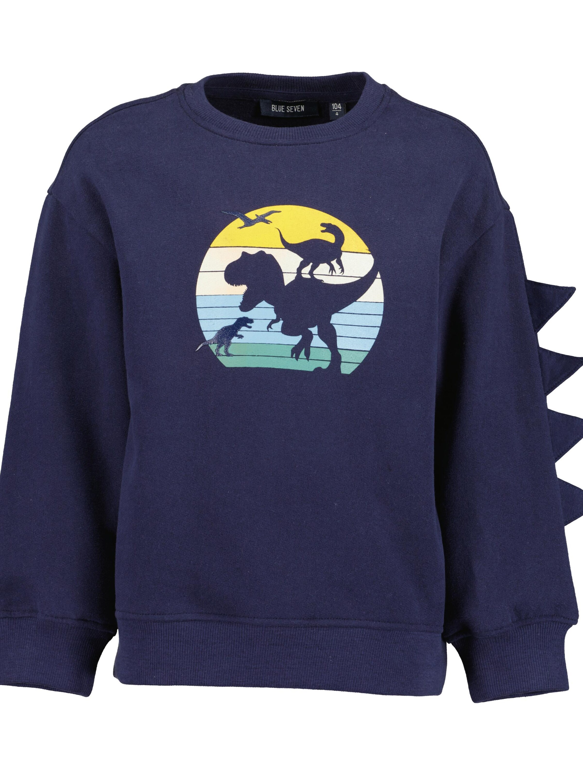 BLUE SEVEN - Sudadera en azul: frente