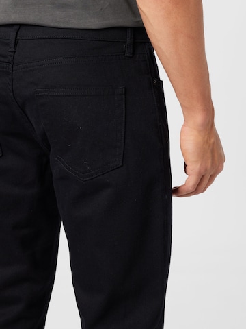 TOPMAN Regular Jeans in Black