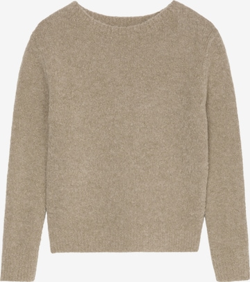 Pull-over Marc O'Polo en beige : devant