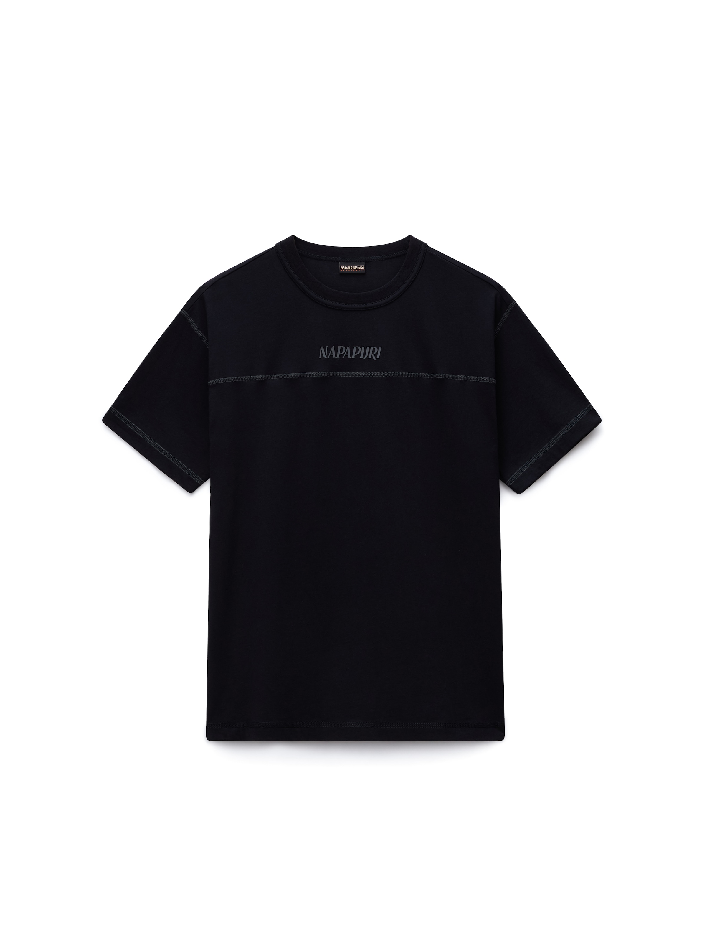 NAPAPIJRI Тениска 'S-Umbra' в черно: отпред