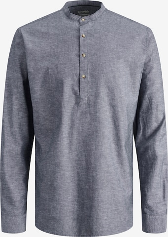 JACK & JONES Button Up Shirt 'Summer' in Blue: front