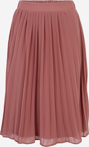 Vila Petite Skirt in Pink: front