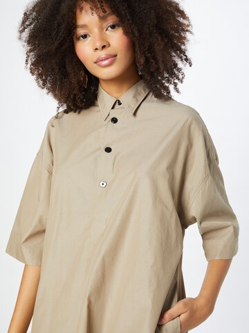 G-Star RAW Shirt Dress in Beige