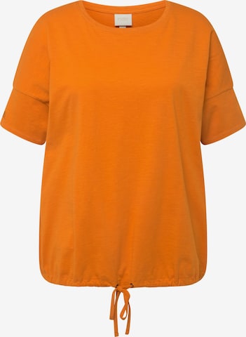 Ulla Popken Shirt in Oranje: voorkant