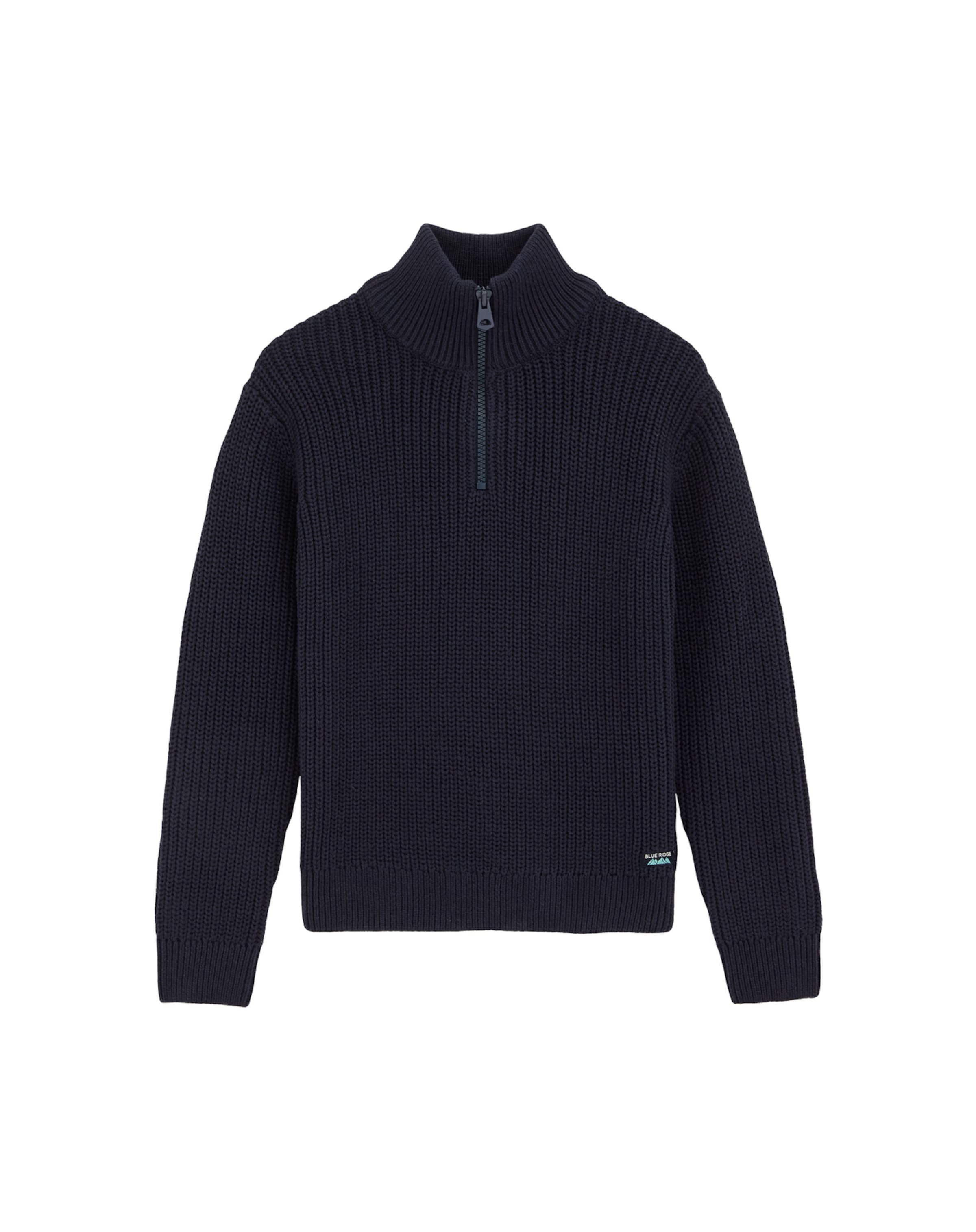 Pull-over WE Fashion en bleu : devant