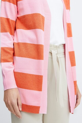 b.young Gebreid vest 'Pimbah' in Roze