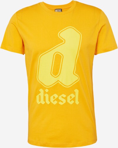 DIESEL Shirt 'DIEGOR' in de kleur Lichtgeel / Lichtoranje, Productweergave