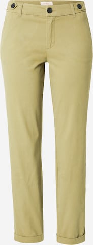 ONLYregular Chino hlače - zelena boja: prednji dio