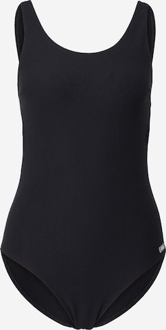 FILA Bustier Badeanzug 'SUCRE' in Schwarz: predná strana