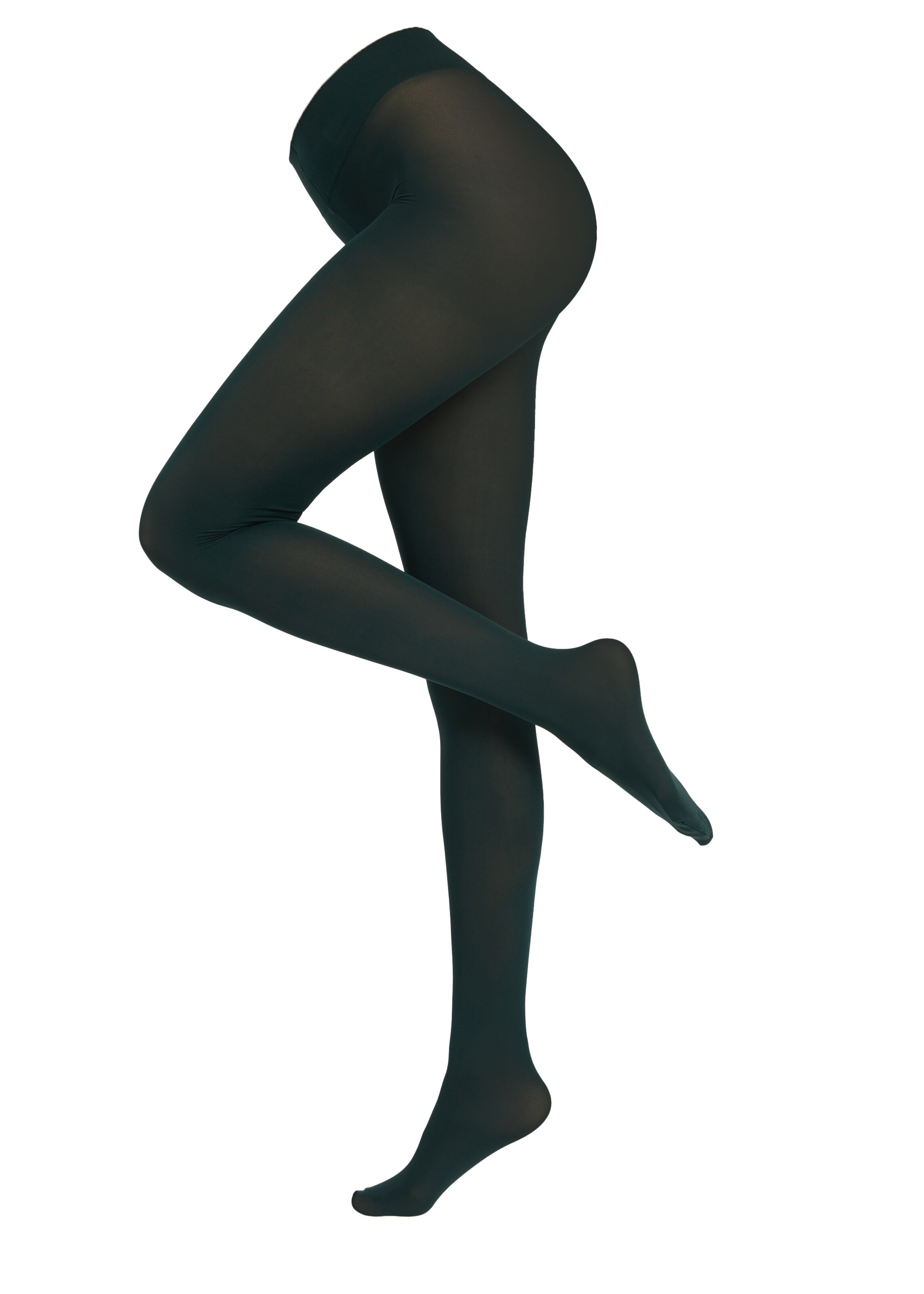 CALZEDONIA Tights 'Soft Comfort' in Green: front