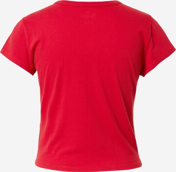 T-shirt HOLLISTER en rouge