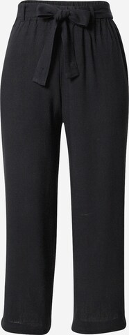 24COLOURS Loose fit Pants in Black: front