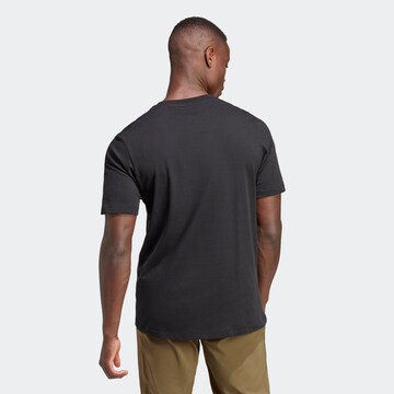 ADIDAS TERREX Funktionsshirt 'Classic' in Schwarz
