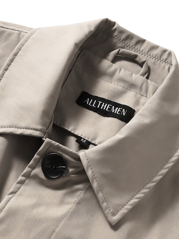 ALLTHEMEN Between-Seasons Coat 'Hauch' in Beige