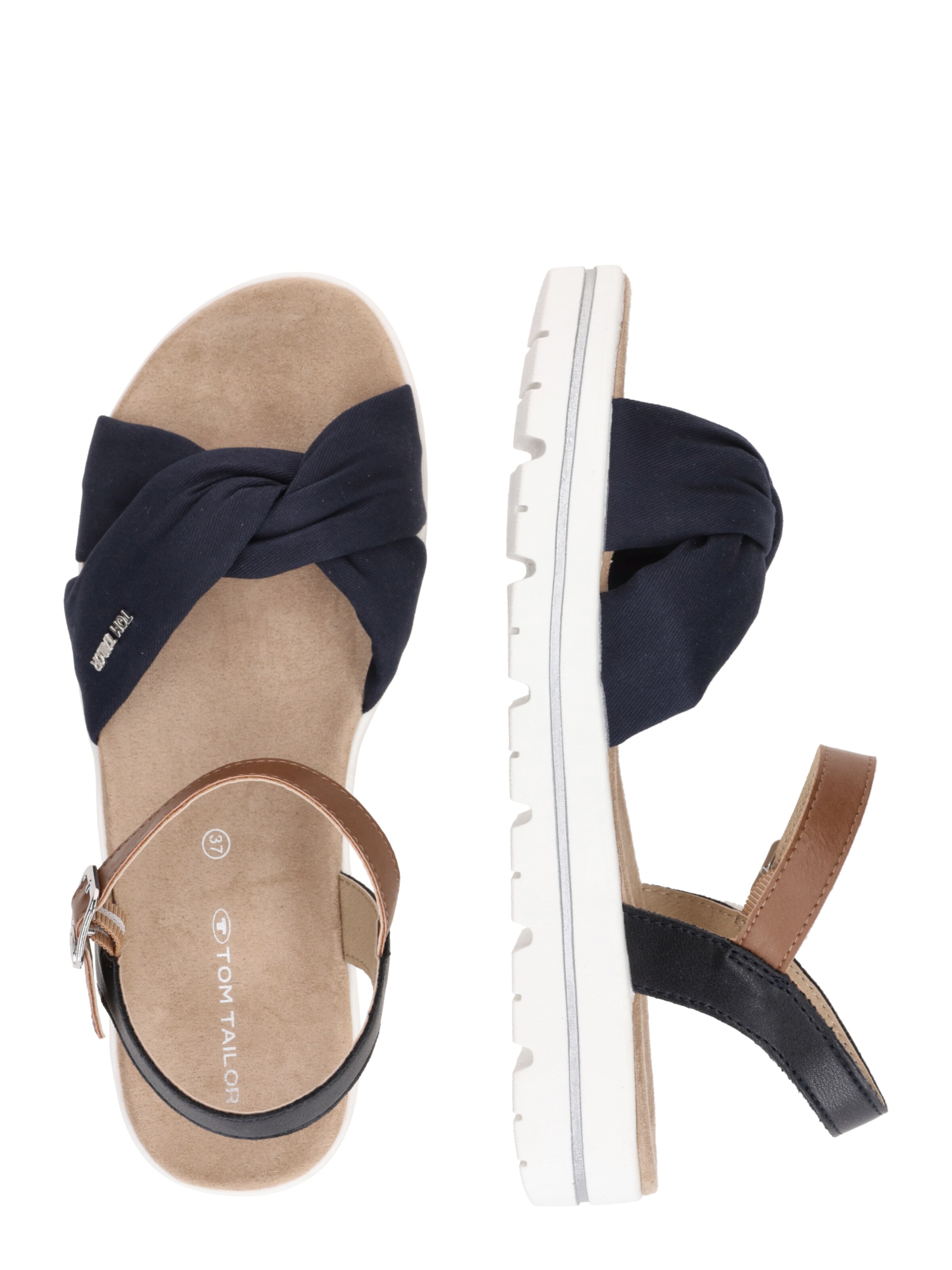 TOM TAILOR - Sandalias en azul