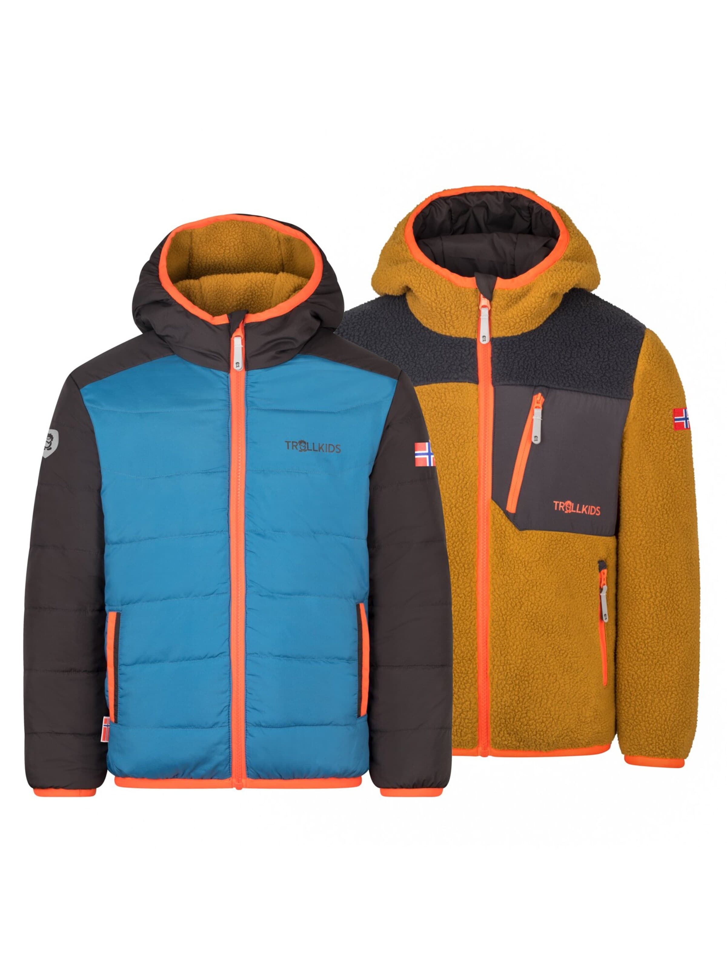 TROLLKIDS Outdoor jacket in Blue: front