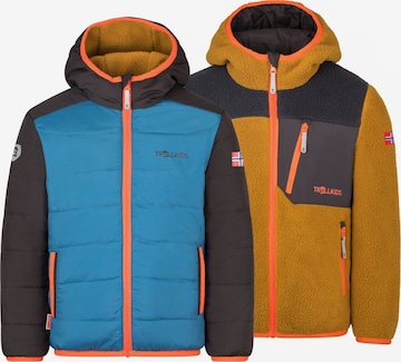 TROLLKIDS Outdoor jacket in Blue: front