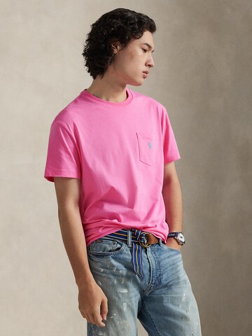 Polo Ralph Lauren Regular Fit T-Shirt in Pink: Vorderseite