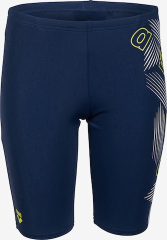 ARENA Sports swimwear 'JAMMER GRAPHIC' in Blue: front