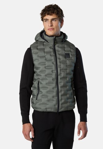 North Sails Vest 'Laser' i grå: forside