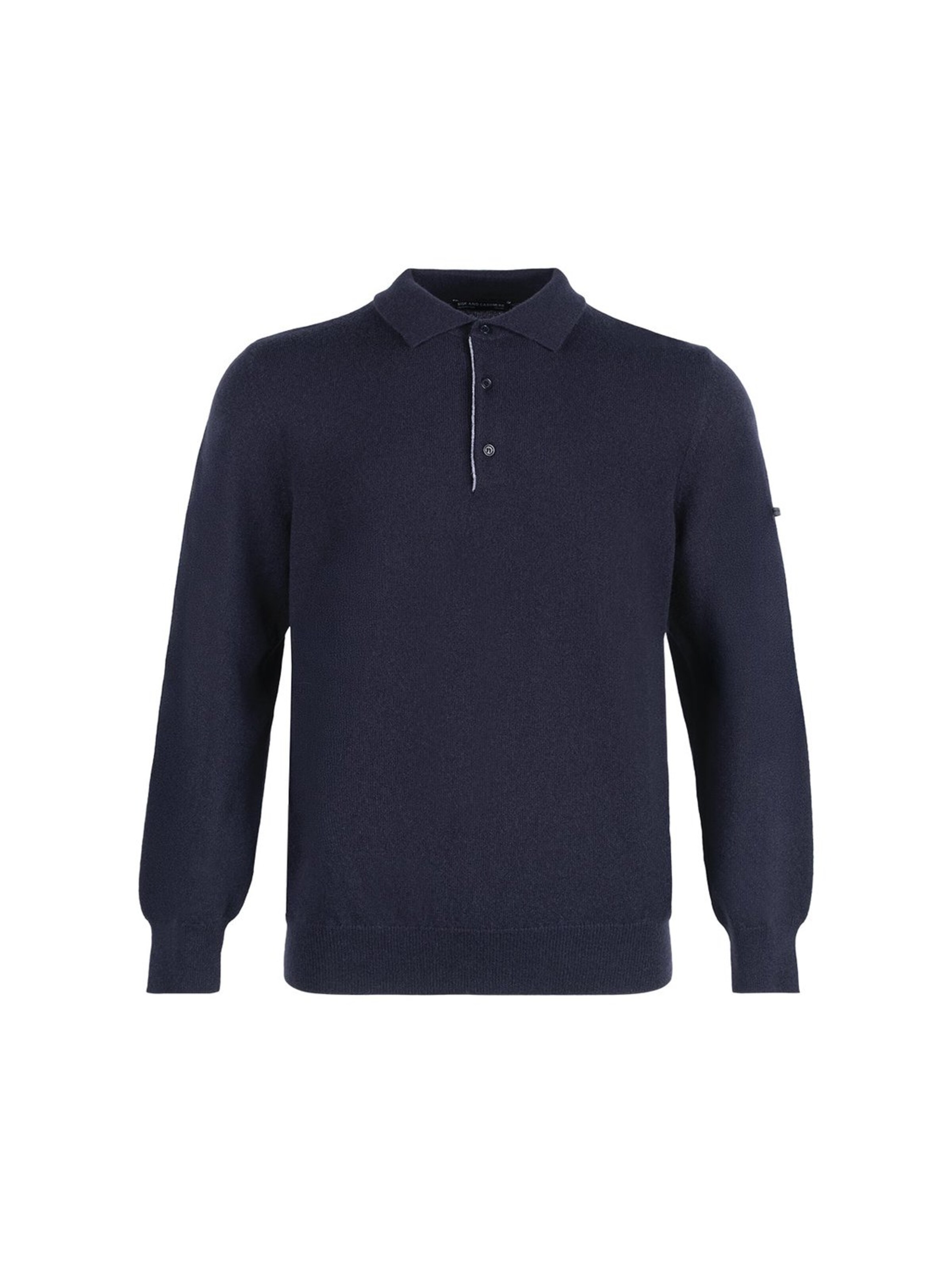 SILK & CASHMERE Knit cardigan in Blue