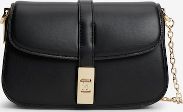 Geantă de umăr 'HERITAGE' de la TOMMY HILFIGER pe negru: față