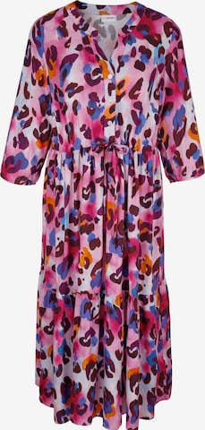 MIAMODA Shirt Dress in Pink: front