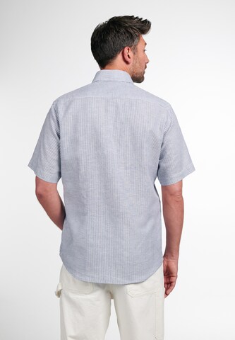 ETERNA Regular fit Button Up Shirt in Blue