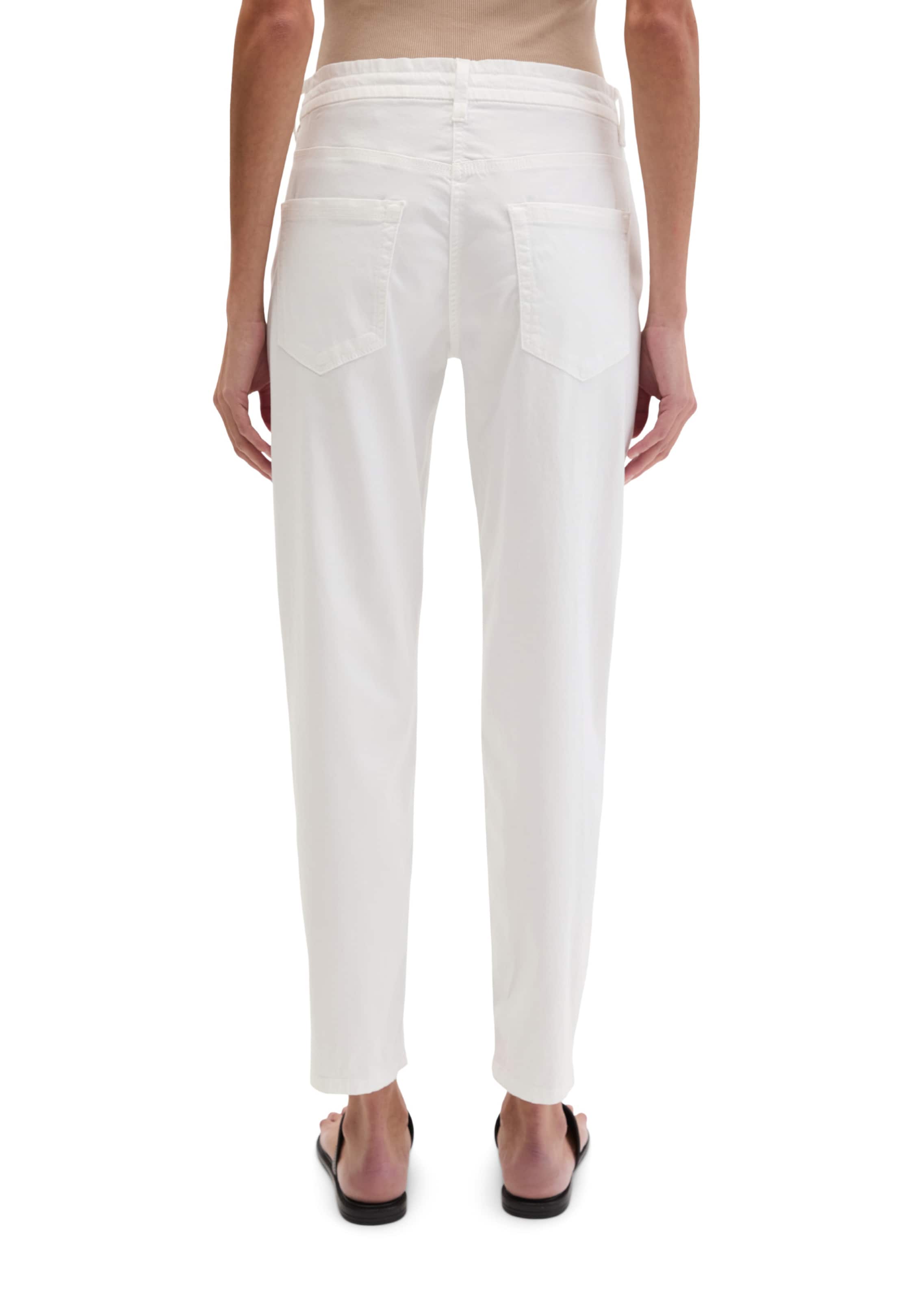 Marc O'Polo Loosefit Hose in Weiß
